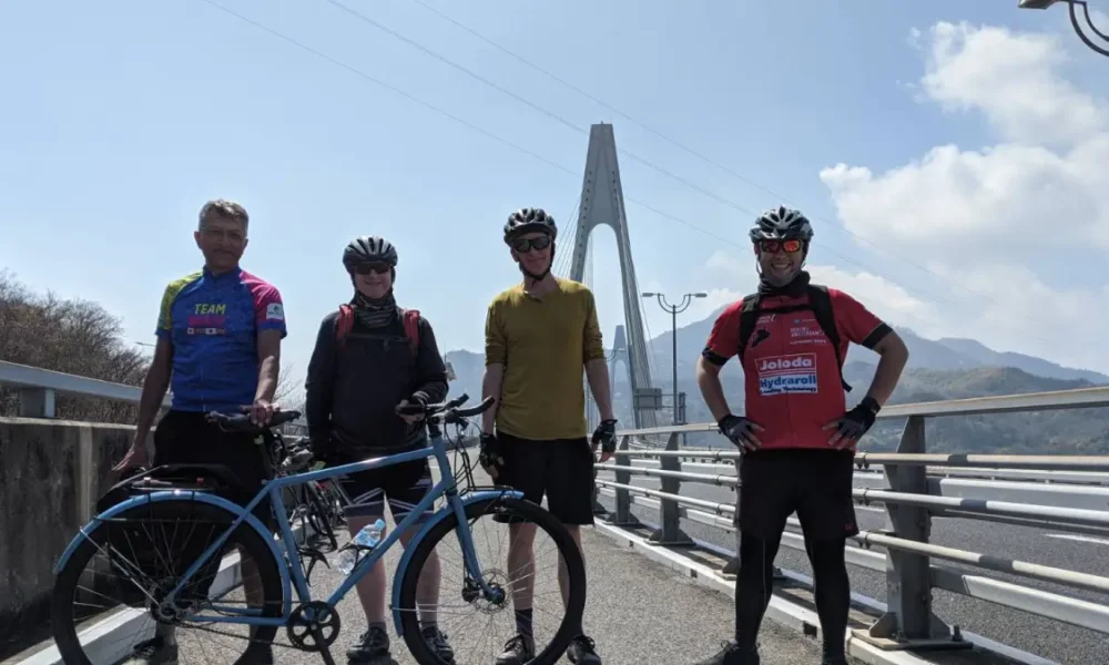 Shimanami Cycling 2024: Saleh Husin Sukses Menyelesaikan Rute 140 KM