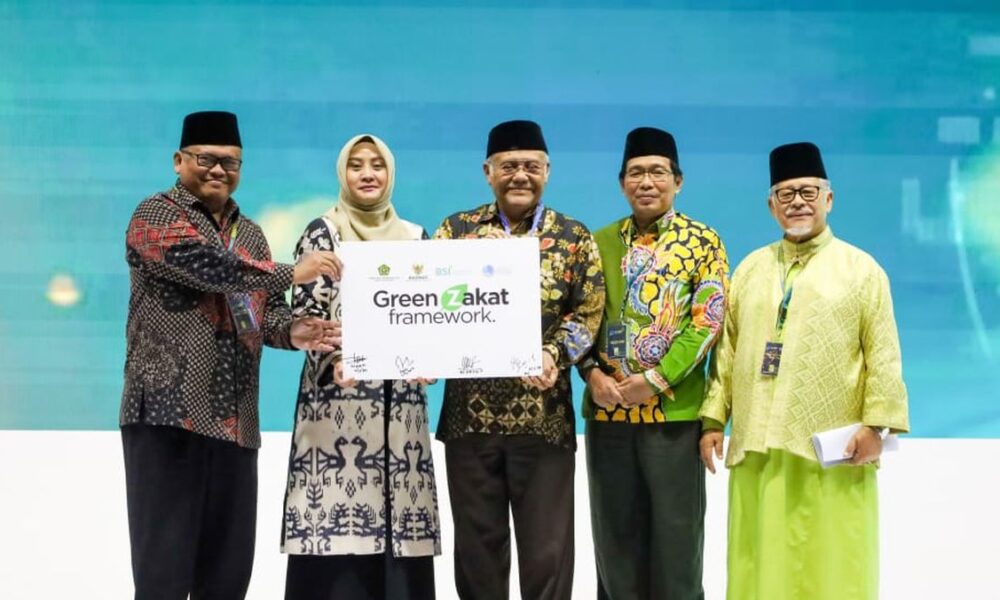 Baznas dan BSI Luncurkan Green Zakat Framework untuk Keberlanjutan Lingkungan