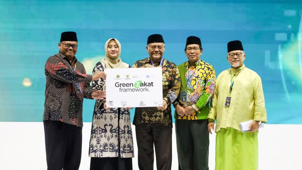 Baznas dan BSI Luncurkan Green Zakat Framework untuk Keberlanjutan Lingkungan