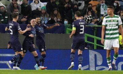 Sporting CP Hancurkan Manchester City 4-1