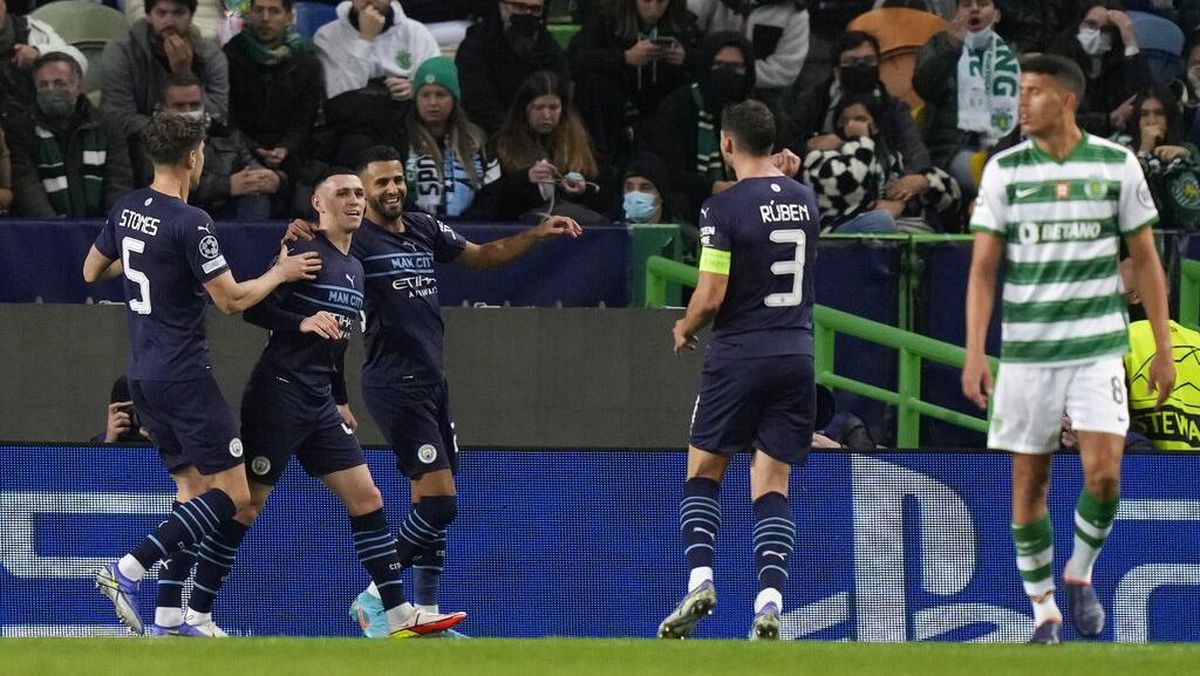 Sporting CP Hancurkan Manchester City 4-1