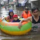 Banjir Melanda Mojokerto dan Jombang, Ratusan Warga Mengungsi