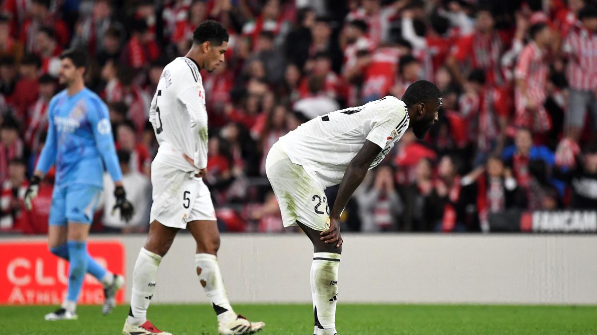 Real Madrid Tumbang 1-2 secara Dramatis dari Athletic Bilbao