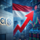 Grafik pergerakan saham IHSG akibat sentimen MSCI