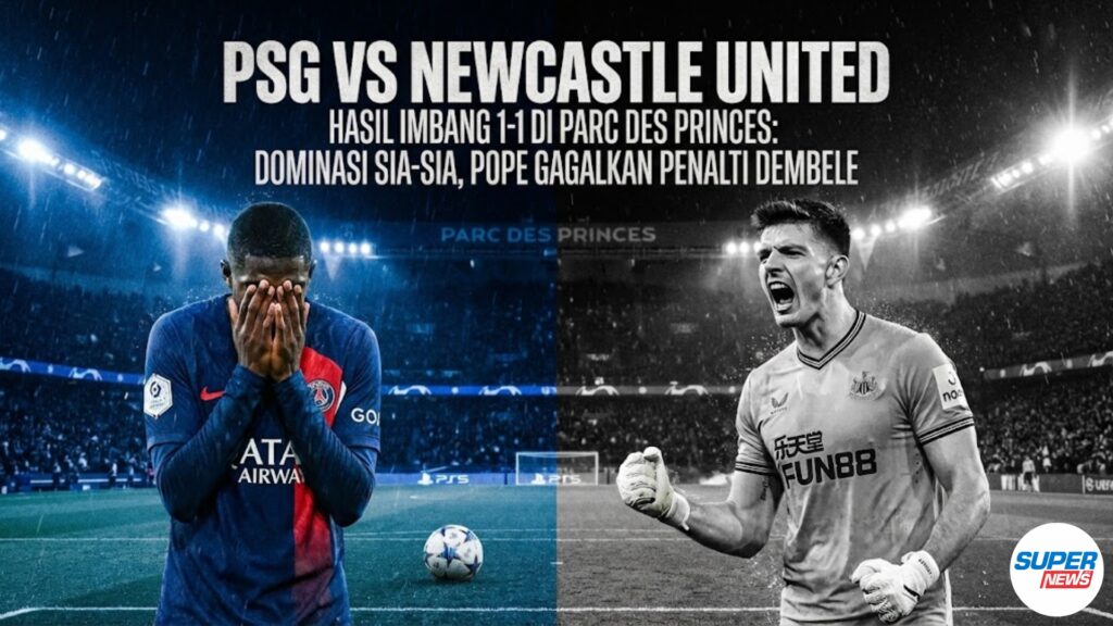 FOTO pemain psg dan newcastle