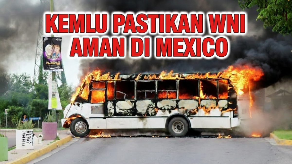 ilustrasi gambar kericuhan di mexico