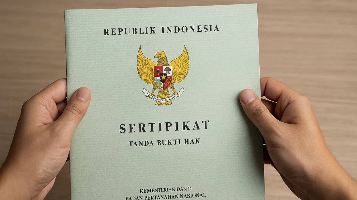 foto sertifikat tanah