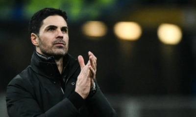 foto arteta dengan semngat