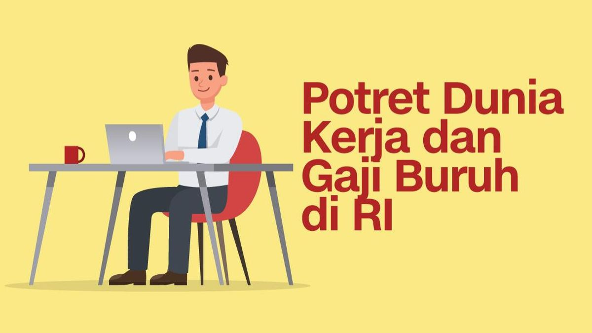 ilustrasi gambar gaji buruh indonesia