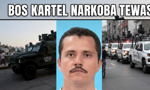 ilustrasi gambar bos kartel narkoba di mexico
