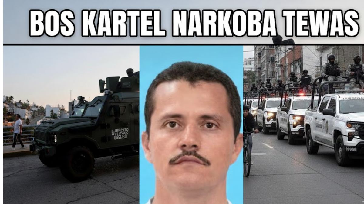 ilustrasi gambar bos kartel narkoba di mexico