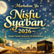 ilustrasi gambar nisfu syaban 2026