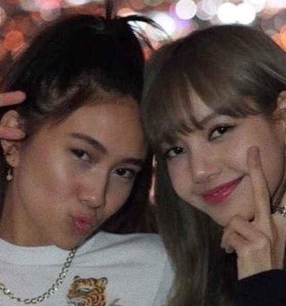 foto lisa blackpink bersama orang indonesia