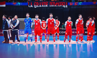 Timnas Indonesia naik di ranking futsal dunia.