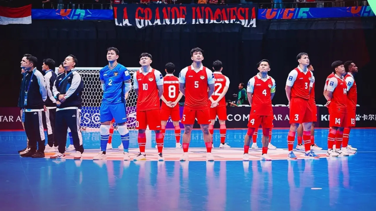 Timnas Indonesia naik di ranking futsal dunia.