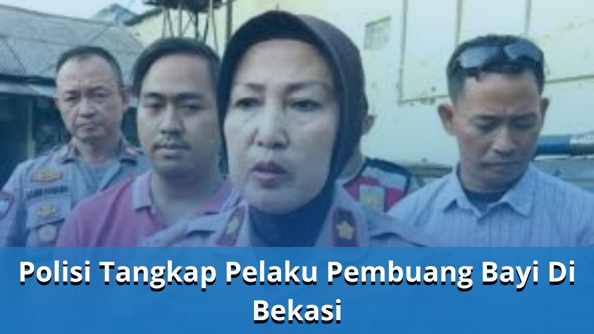polsi tangkap pembuang bayi di bekasi