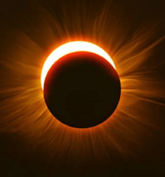 ilustrasi gerhana bulan