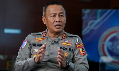 kokarlantas mengimbai pemudik