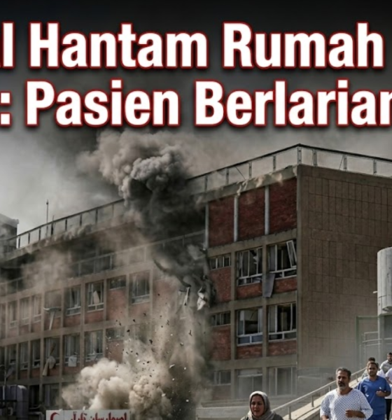 Foto rumah sakit di iran pasca id bom