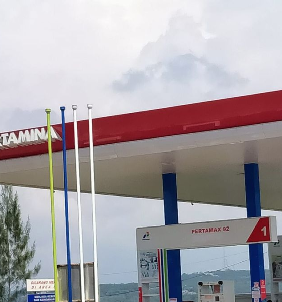foto pertamina pom bensin
