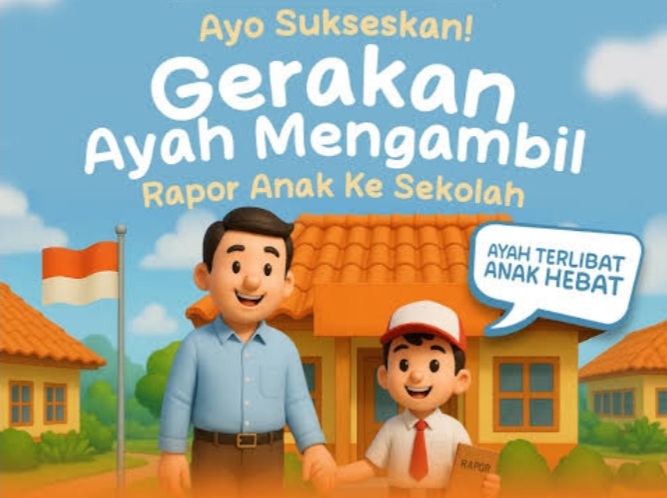 Gerakan Ayah Mengambil Rapor