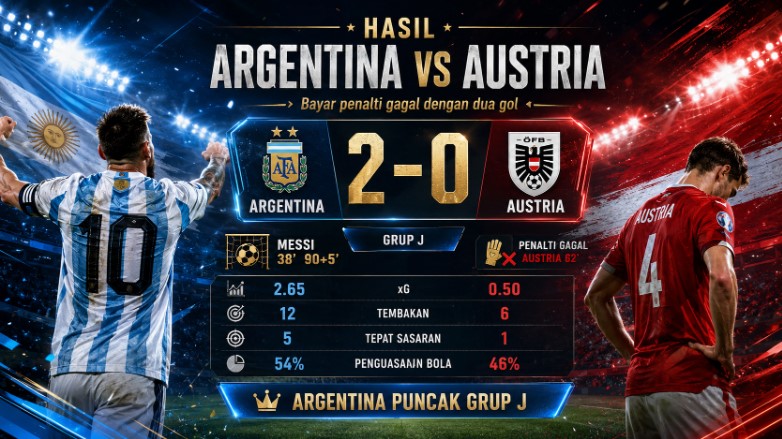 Laga Argentina vs Austria