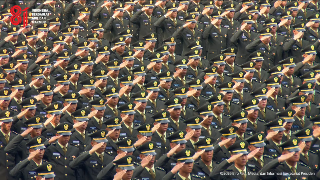 Pelantikan Perwira TNI dan Polri