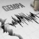 Ilustrasi gempa bumi magnitudo