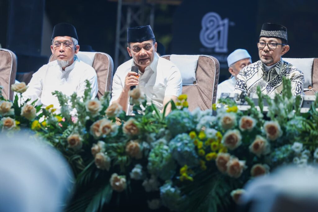 Mengharukan! Ribuan Jemaah Jateng Bersholawat Doakan Korban Bencana 52 Jateng Bersholawat HUT2
