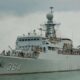 Kapal Latih TNI AL Tua Ki Hajar Dewantara Segera Dijual 68 Kapal Latih TNI AL Tua Ki Hajar Dewantara Segera Dijual, KRI Sultan Thaha Saifuddin (364), kapal perang TNI Angkatan Laut jenis korvet kelas Parchim, berlayar di laut dengan awak kapal di geladak