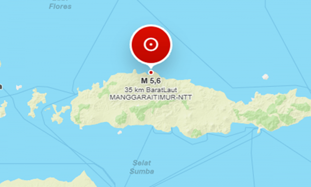 gempa Mag 5,8 NTT