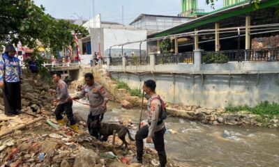 anjing pelacak k9 dasa dikerahkan mencari kaki pria berinisial k 51 korban mutilasi di depok devidetikcom 1786088609041 169
