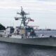 Kapal perang USS Benfold Tentara Angkatan Laut AS Mogok di Lautan China