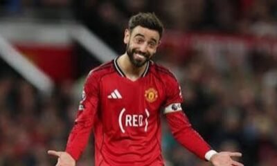 burno fernandes ketika bermain di lapangan