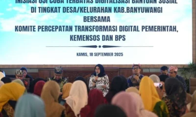 jadi pilot project banyuwangi mulai uji coba pendaftaran digitalisasi bansos thumbnail 313