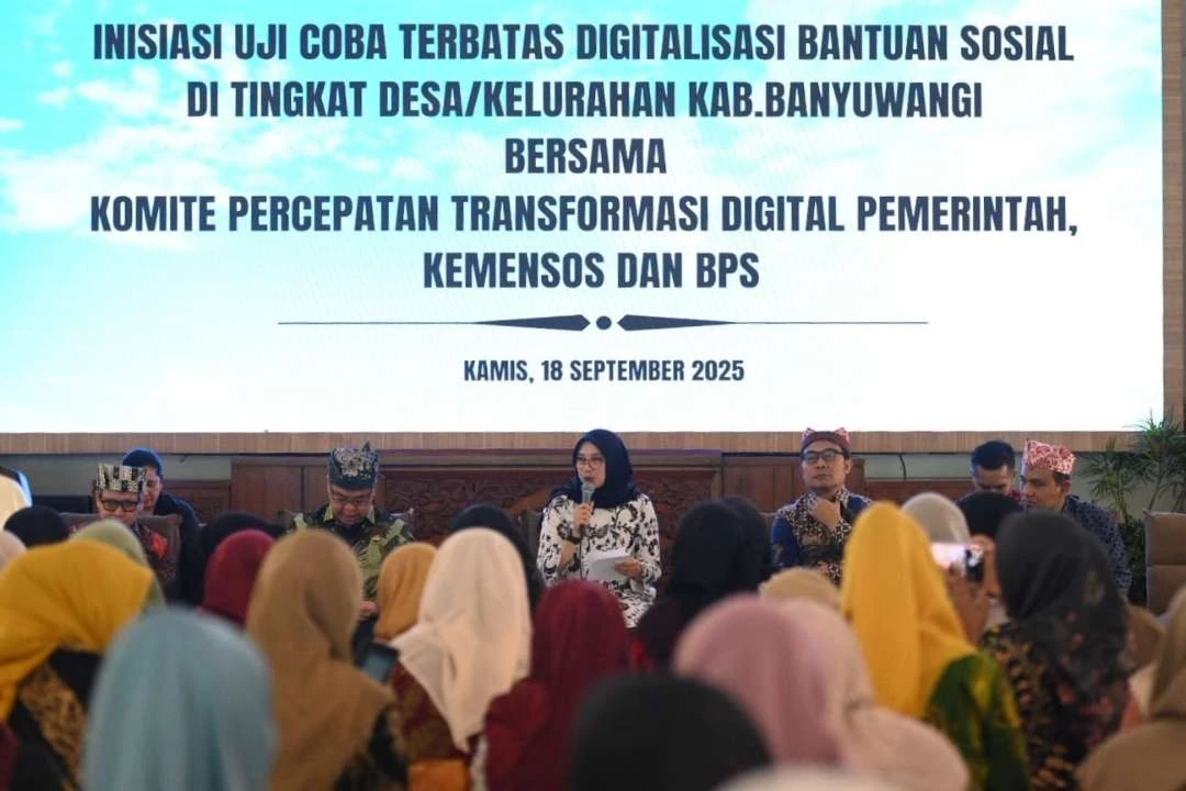 jadi pilot project banyuwangi mulai uji coba pendaftaran digitalisasi bansos thumbnail 313
