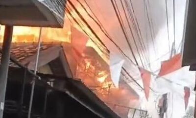 kebakaran terjadi di permukiman kawasan gambir jakarta pusat lebih dari 80 personel damkar dikerahkan ke tkp dok damkar jakpus 1788160770153 169