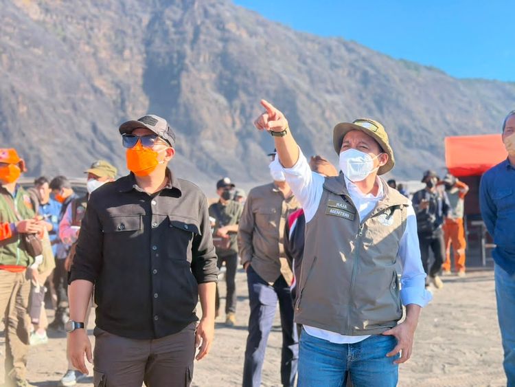 Kebakaran Gunung Bromo