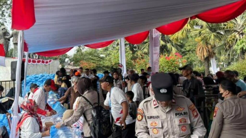 Perayaan HUT RI Spektakuler Digelar Istana di 40 Titik Jakarta 52 pesta hut ke 81 ri digelar di permukiman padat