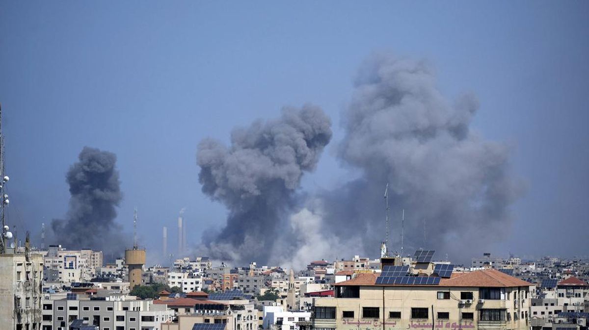 Ketegangan Memuncak! PBB Kecam Ancaman Israel Gara-gara Layang-layang dari Gaza 51 potret bom bom israel hantam gedung di gaza 2 169