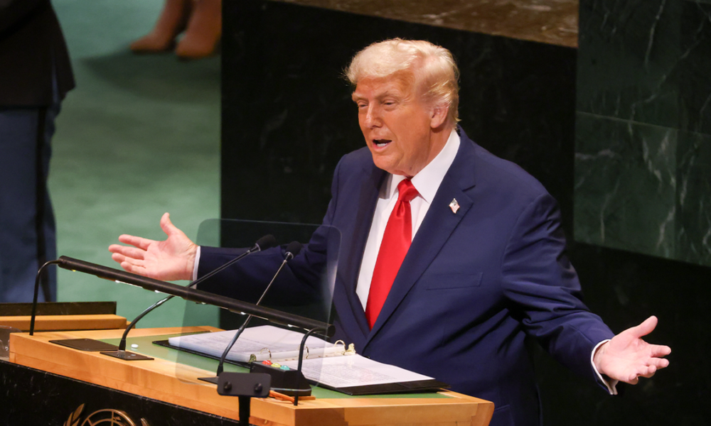 trump un speech