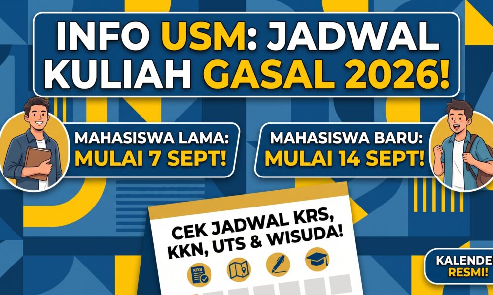 Kalender akademik USM 2026 2027