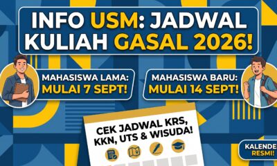 Kalender akademik USM 2026 2027