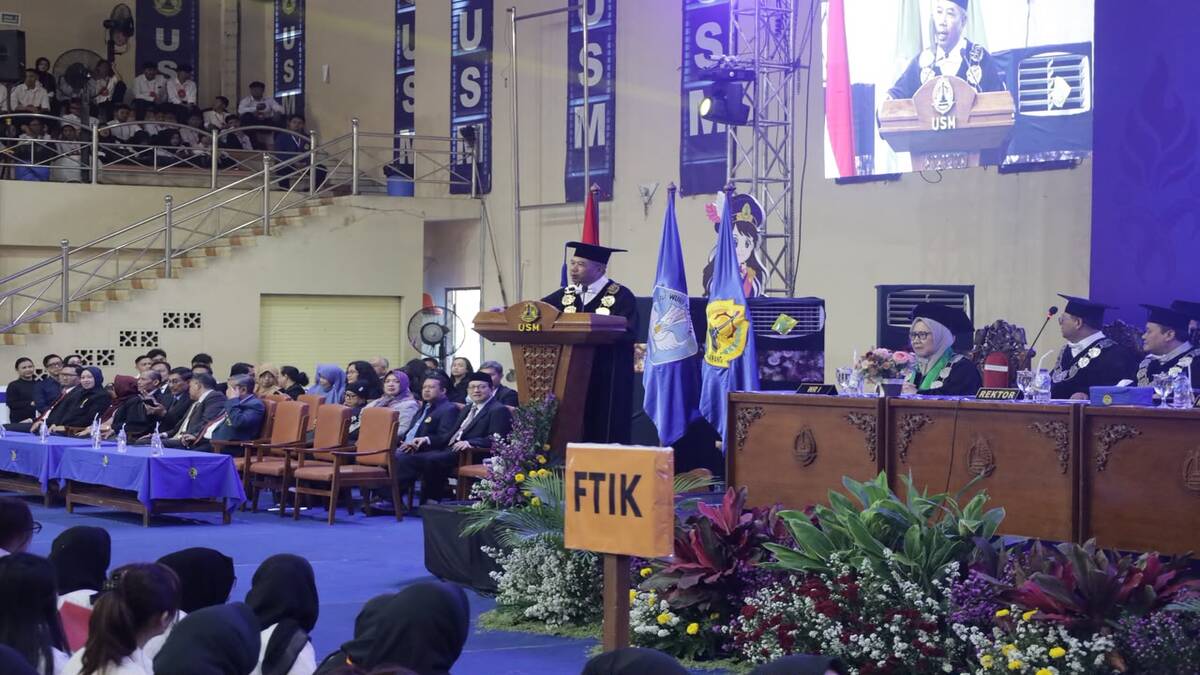 Terobosan Hebat! 2.765 Mahasiswa Baru USM Dibekali Cara Berpikir Kritis di Kampus 51 pakem usm