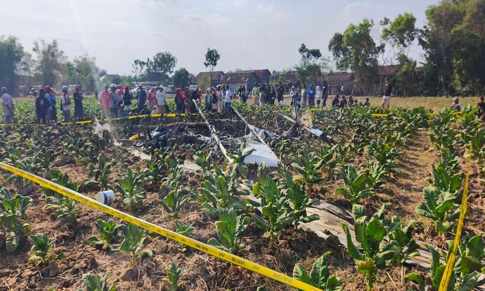 Tragedi Pesawat Jatuh Blora 1 Petani Tembakau Minta Ganti Rugi
