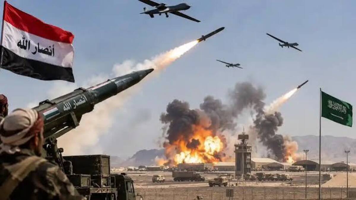 Mencekam! Houthi Gempur Pangkalan Udara Saudi dengan Puluhan Rudal 52 images 2026 09 14T172819.298